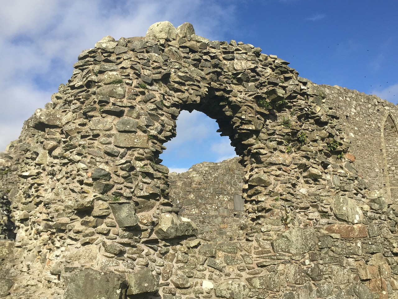 ireland stones stone arch free photo