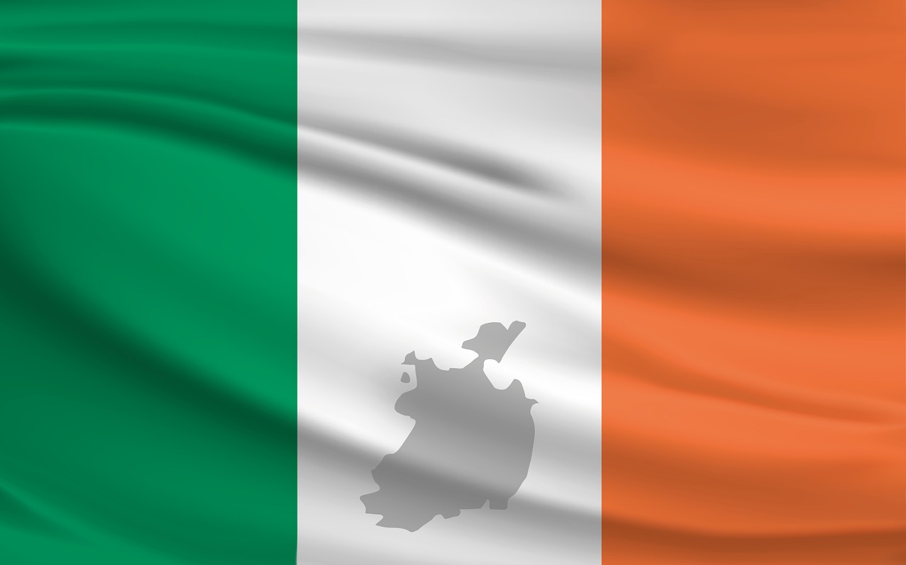ireland flag banner free photo