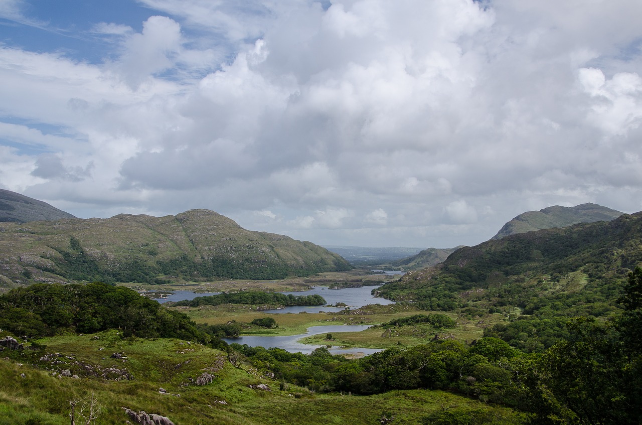 ireland landscape lighting free photo