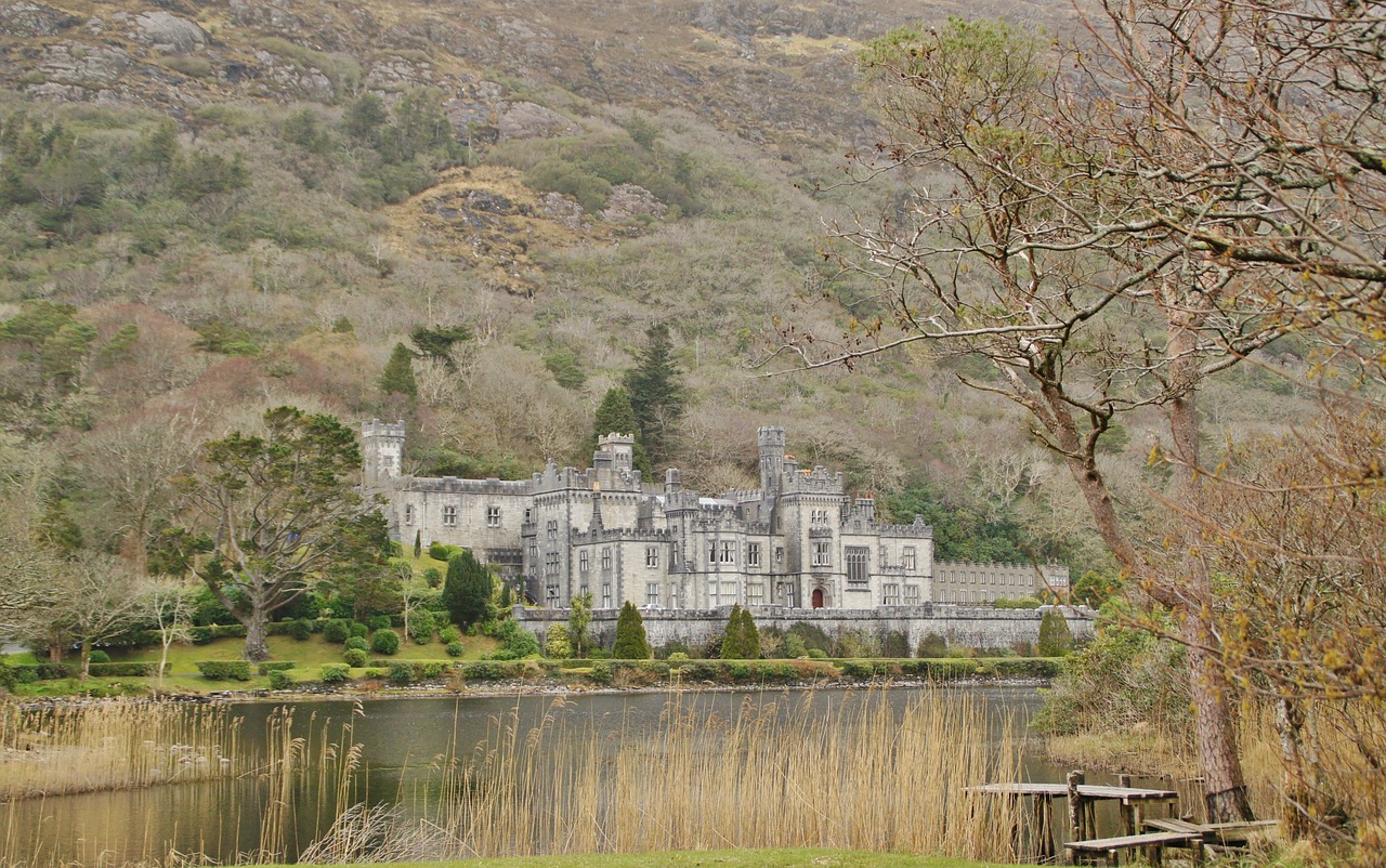 ireland abbey kylemore free photo