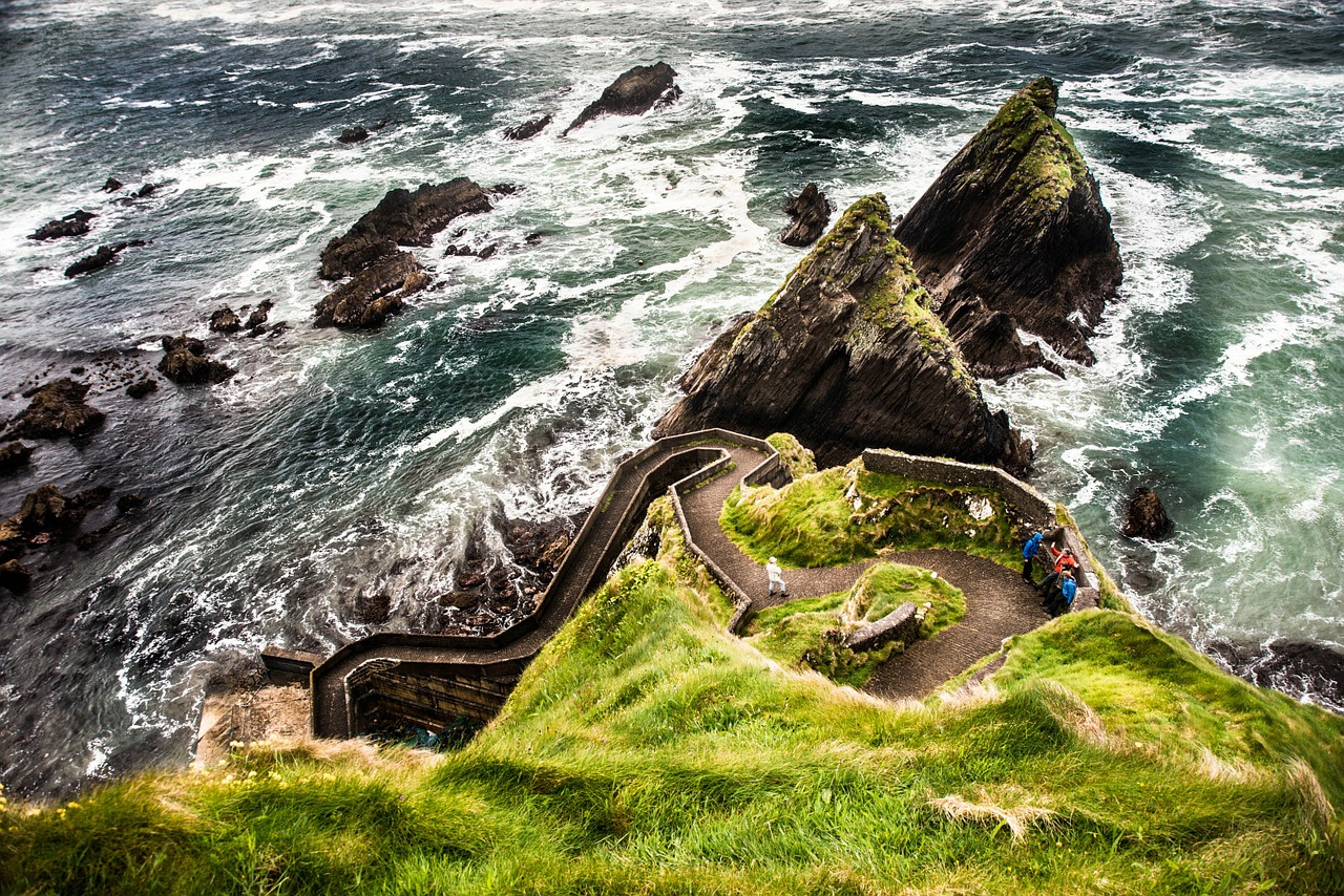 ireland dunquin paper dingle iceland free photo