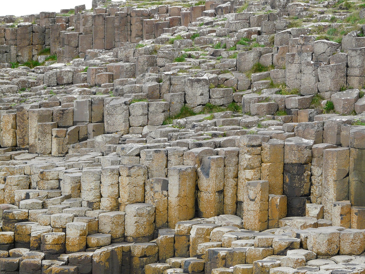 ireland antrim giant's causeway free photo