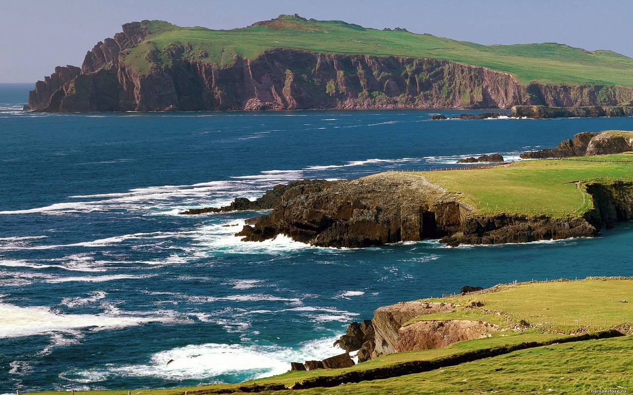 ireland ocean seascape free photo