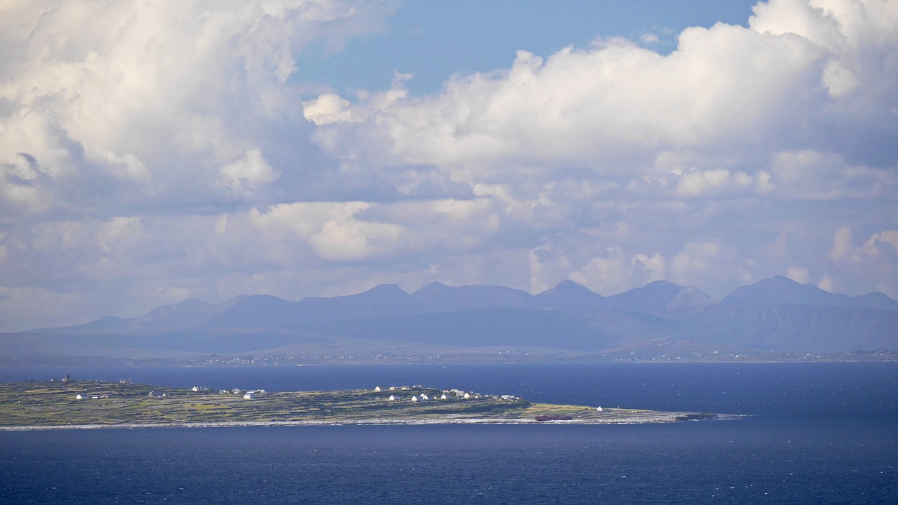 ireland landscape lighting free photo