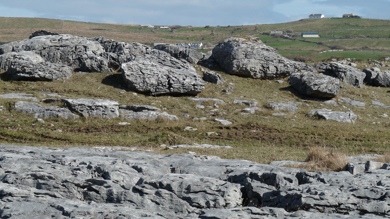 ireland rocks landscape free photo