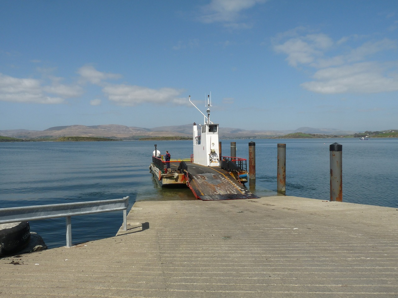 ireland ferry dock free photo