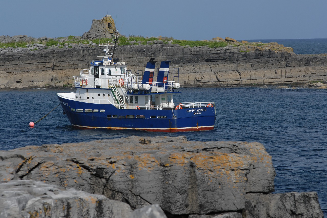 ireland  boat  water free photo