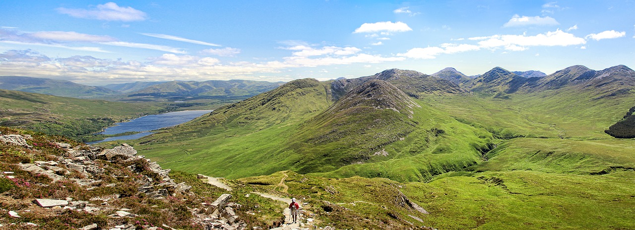 ireland  connemara  mountains free photo