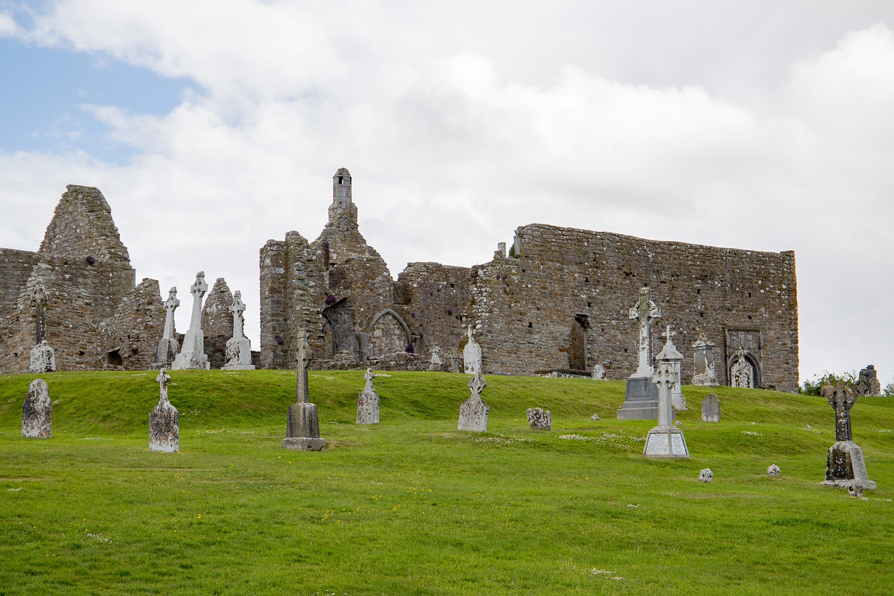 ireland  monastery  building free photo