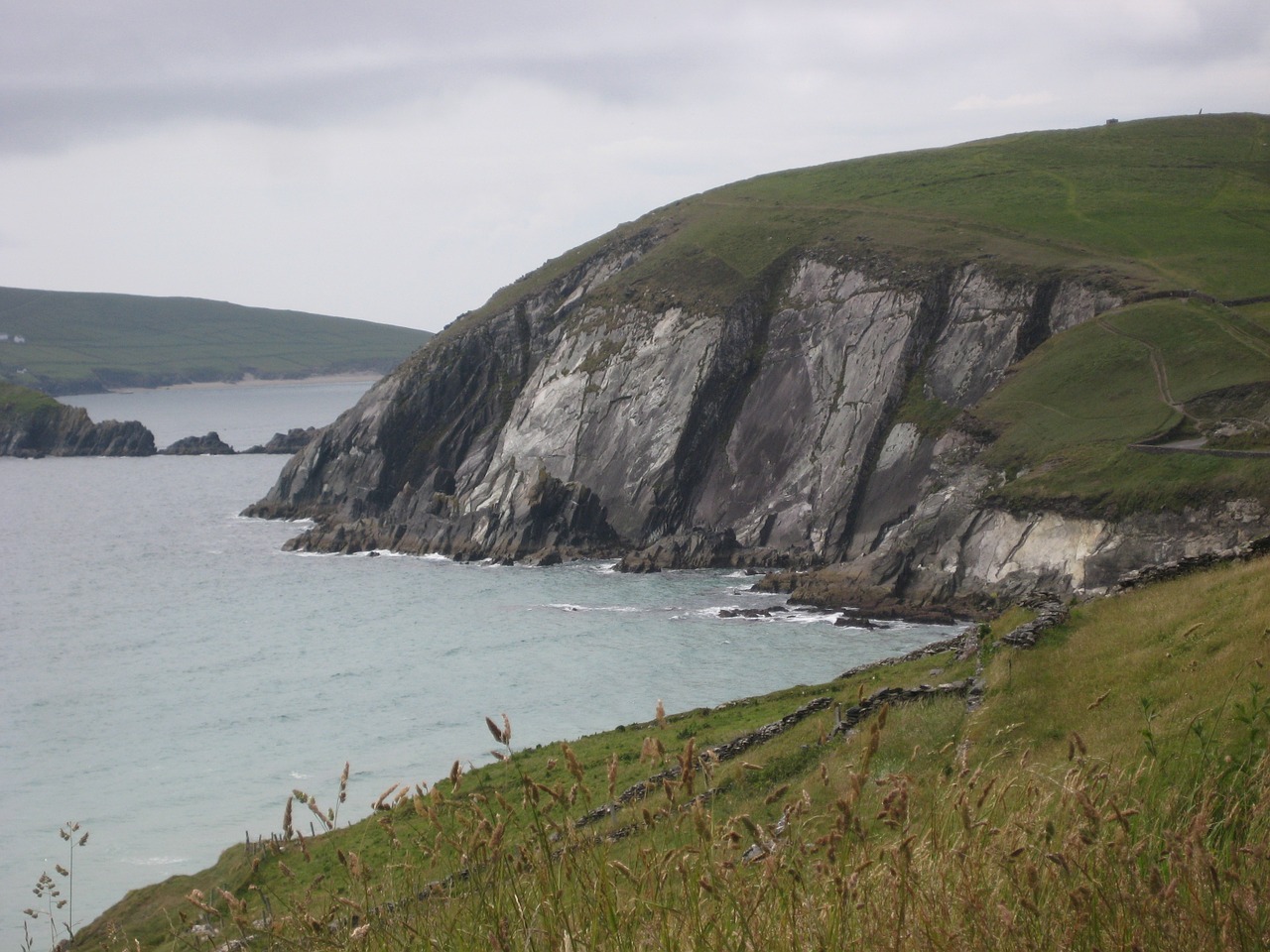 ireland cliffs landscape free photo