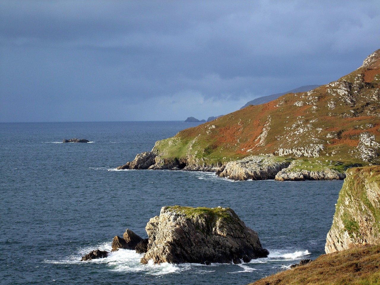 ireland irish seascape free photo