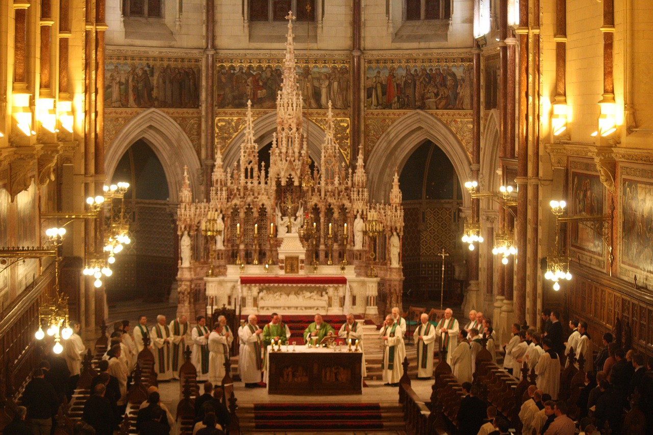 irish seminary mass catholic mass celebration liturgical celebration free photo