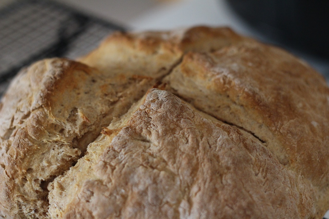 irish soda bread homemade bread free photo
