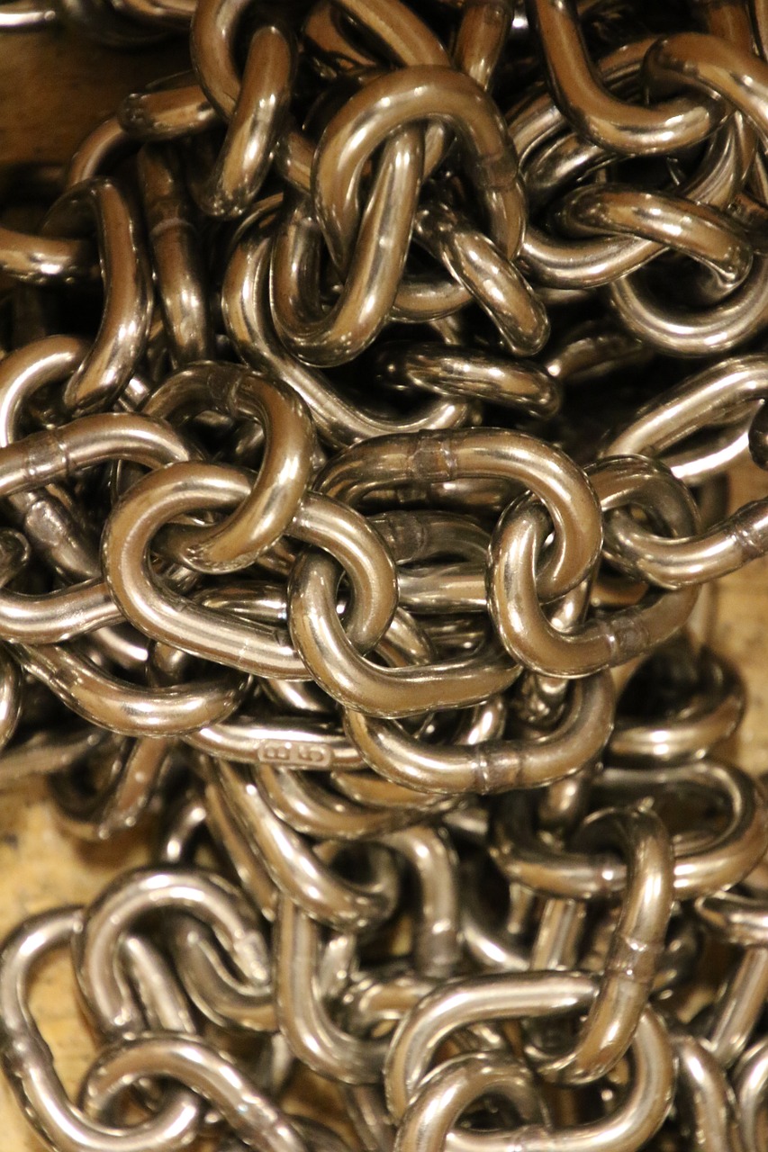 iron steel chain free photo