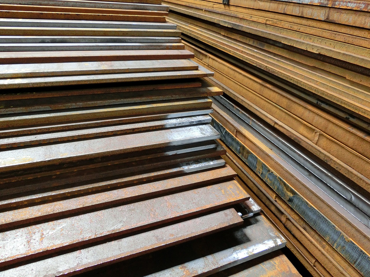 iron sheets steel free photo