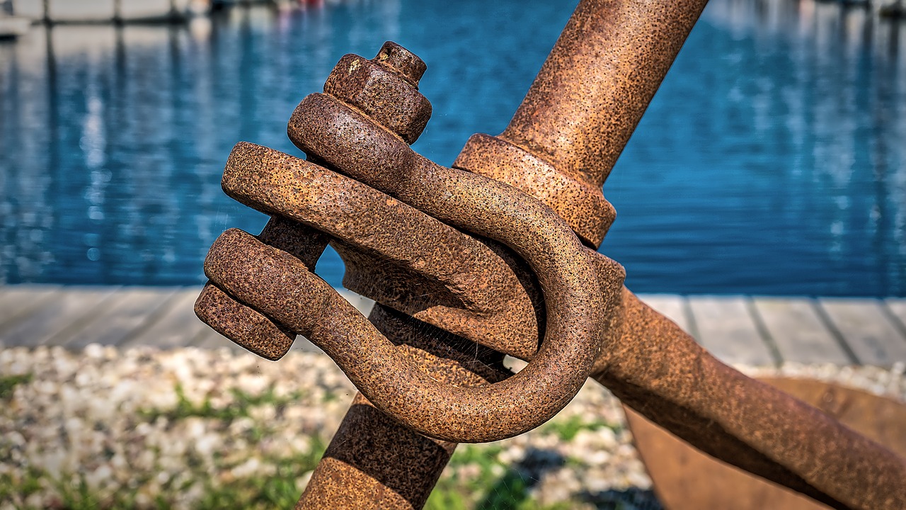 iron  rust  anchor free photo