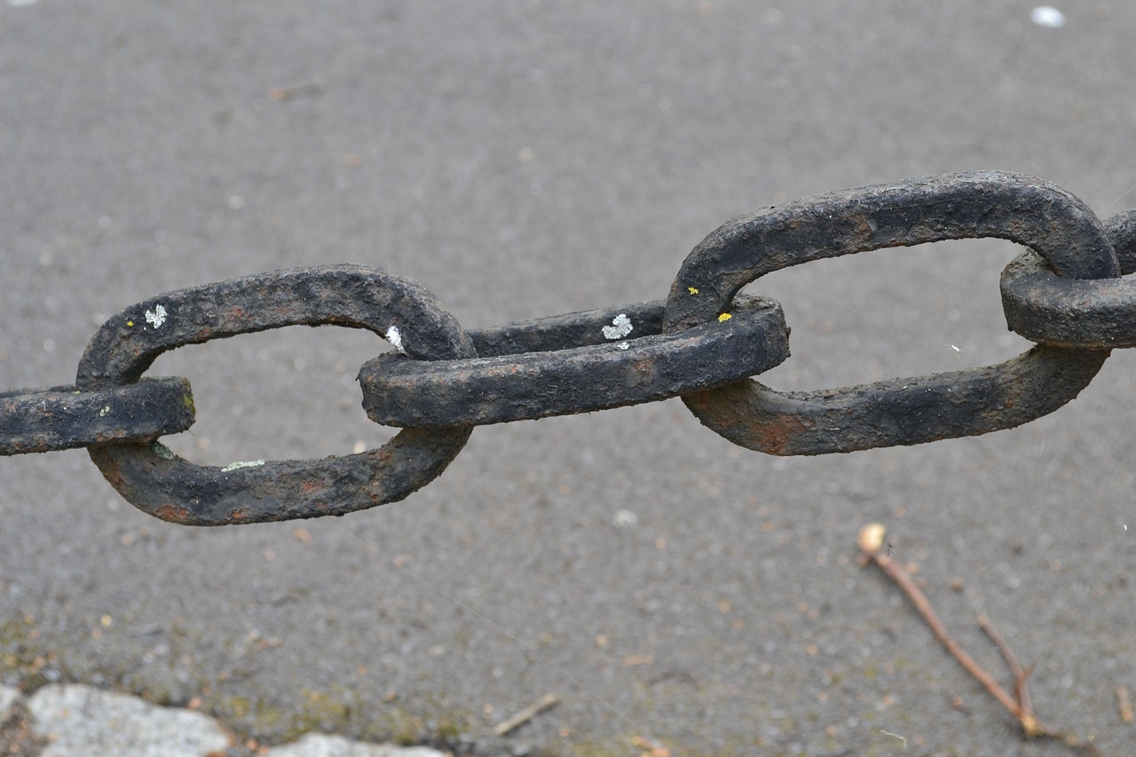 iron chain link free photo