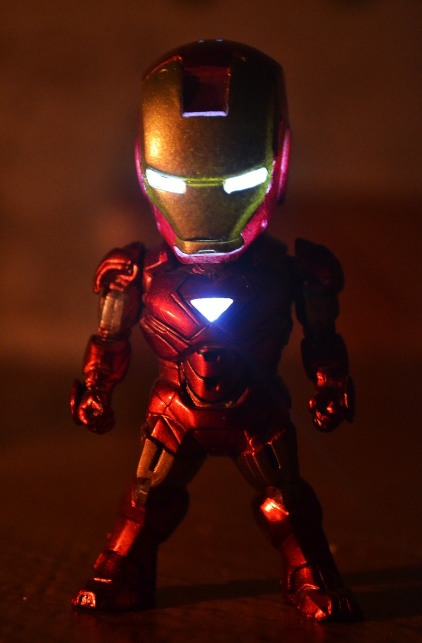 iron man robotic superhero free photo