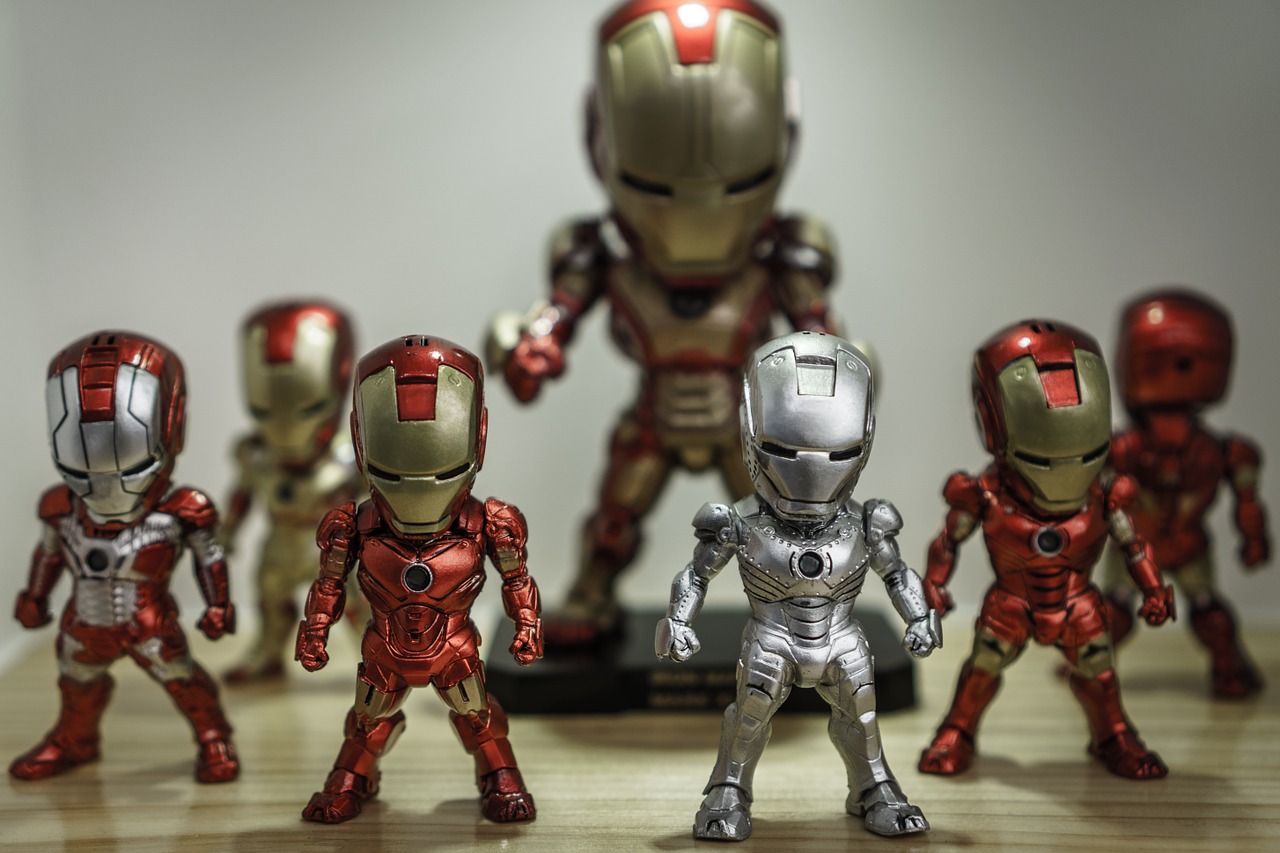 iron man super hero toys free photo