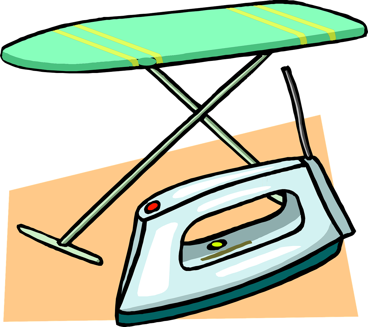 ironing board iron free photo