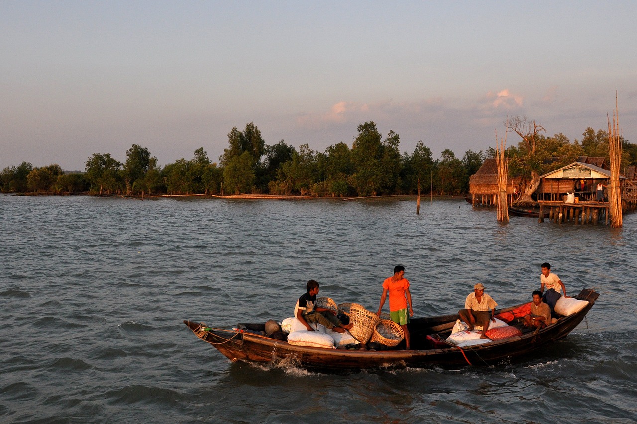 irrawaddy delta myanmar free photo