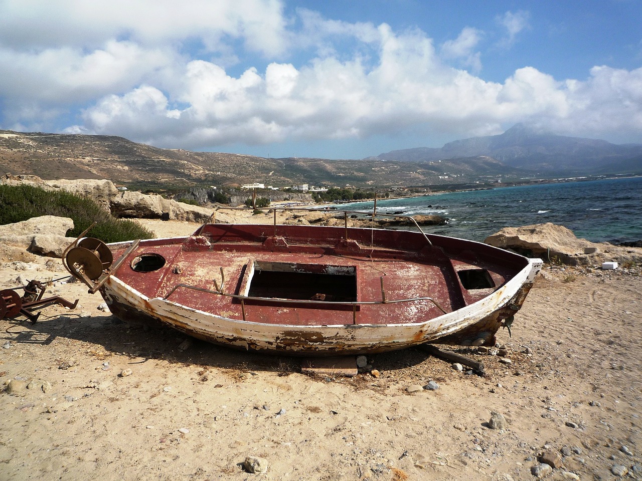 island crete mediterranean free photo