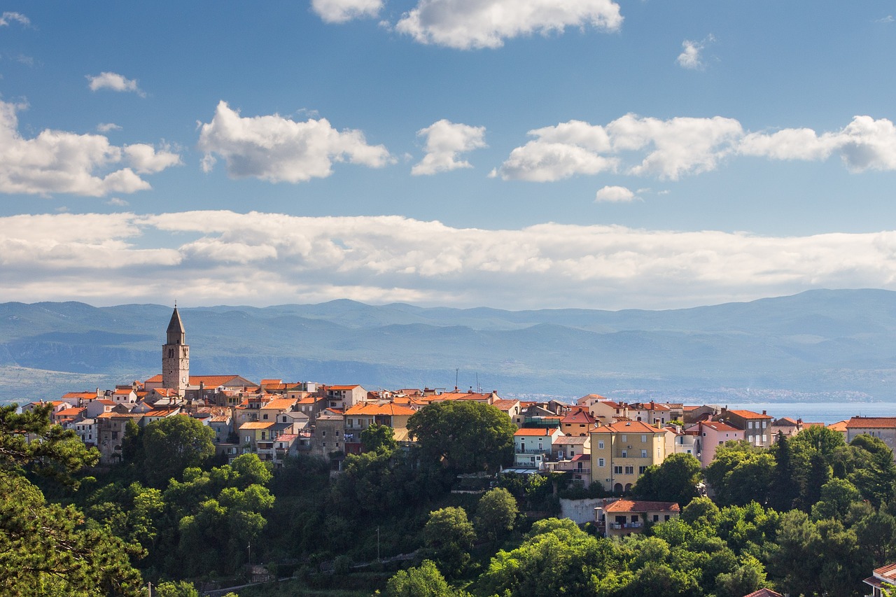 island krk croatia free photo