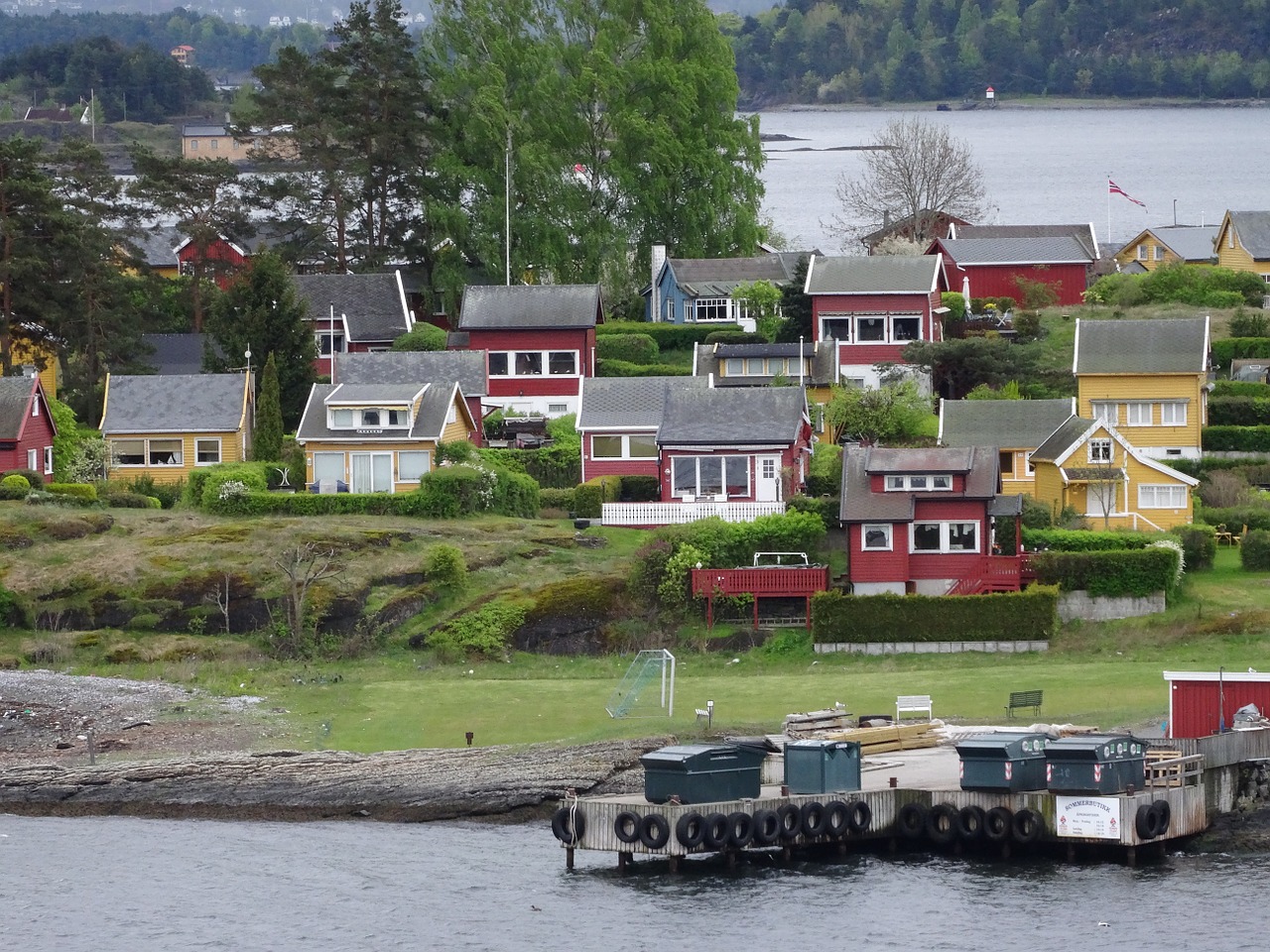 island norway fjord free photo