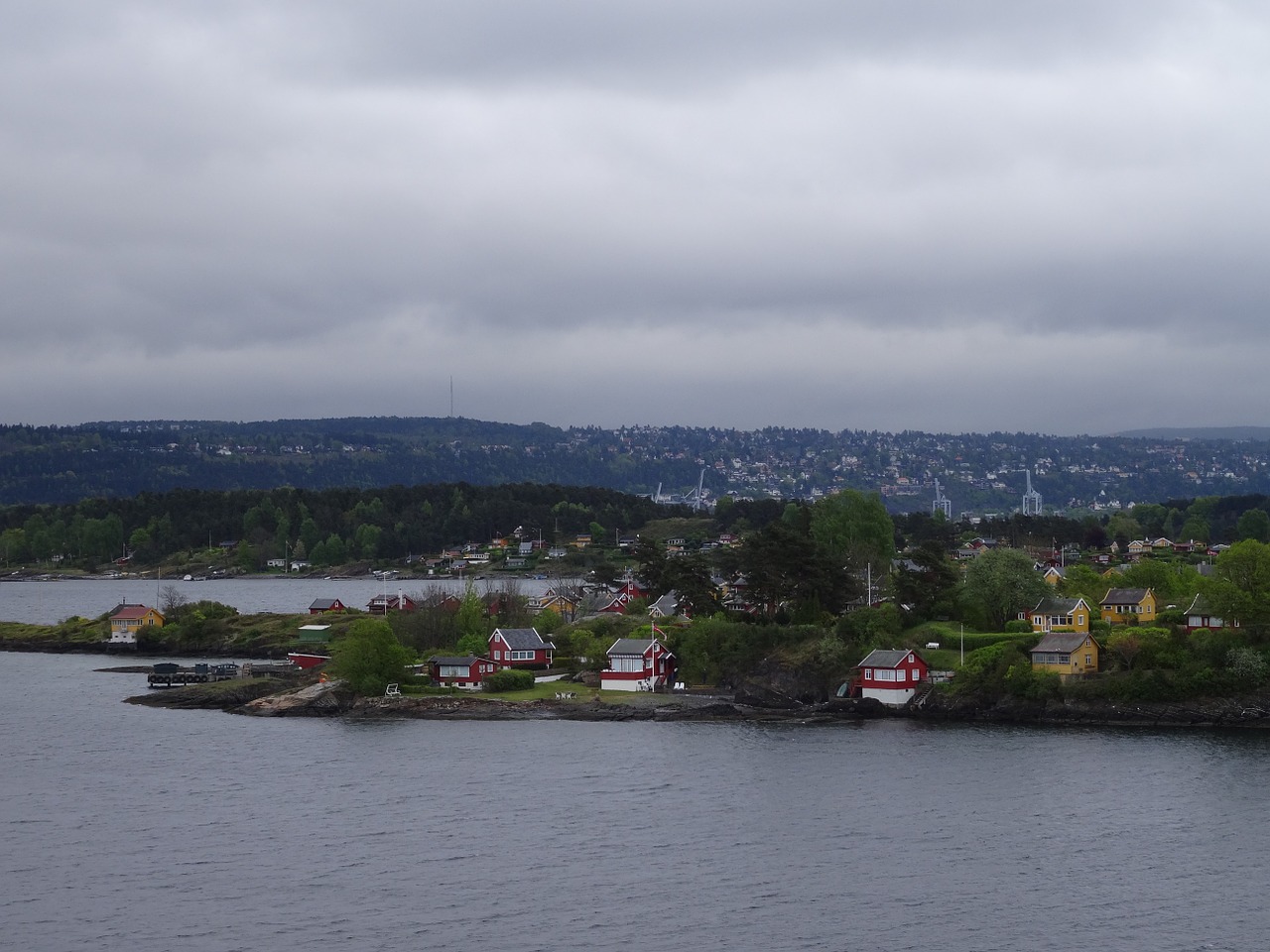 island norway fjord free photo