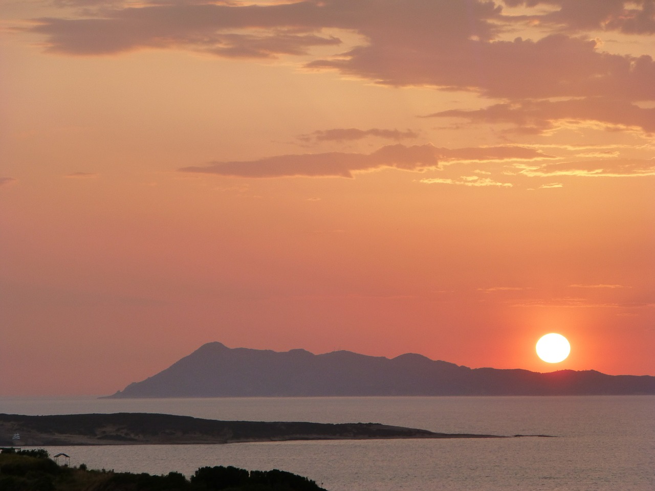 island greece sea free photo