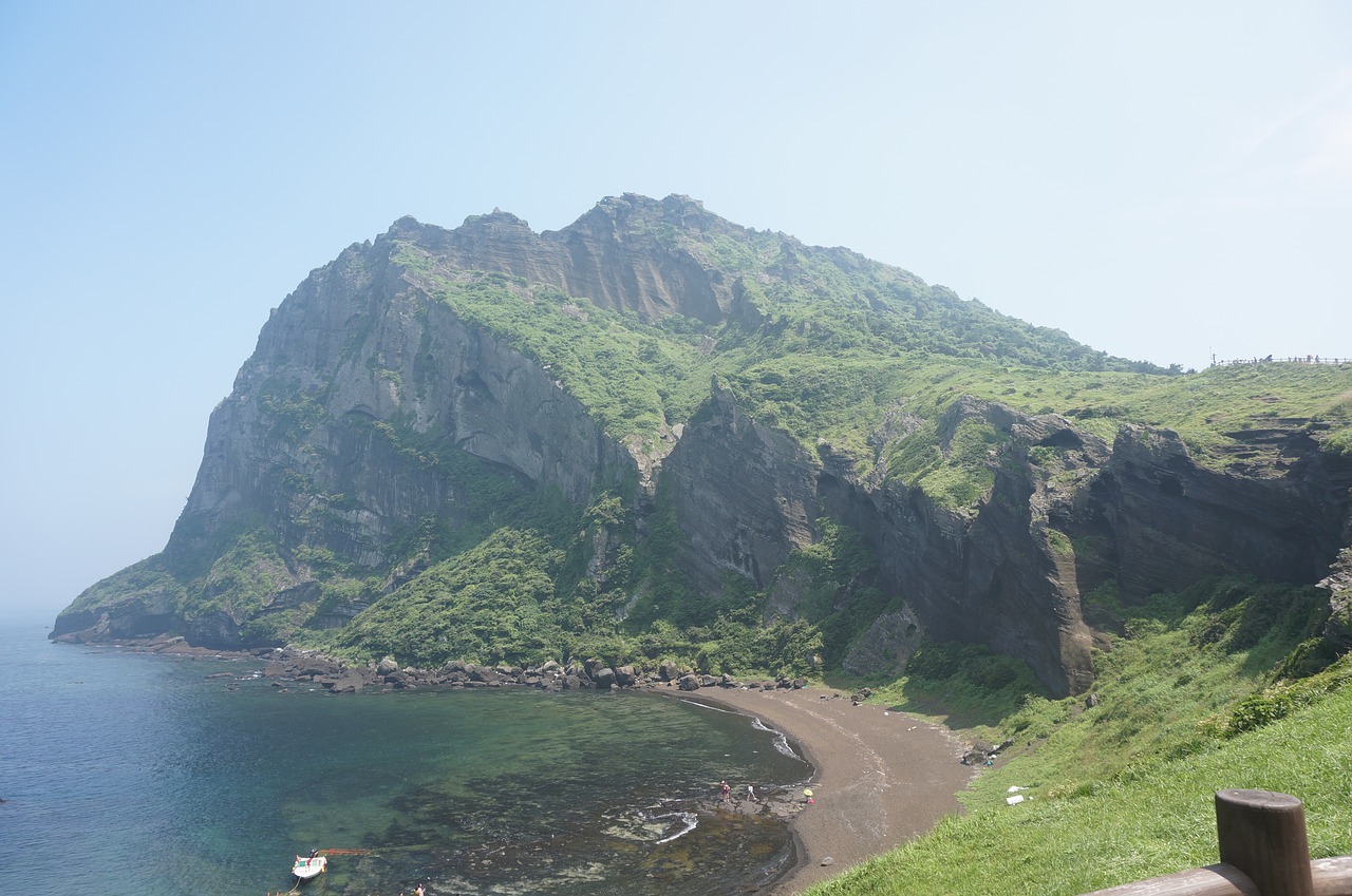 island  jeju island  landscape free photo