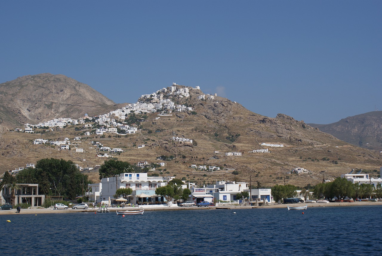 island  serifos  greece free photo