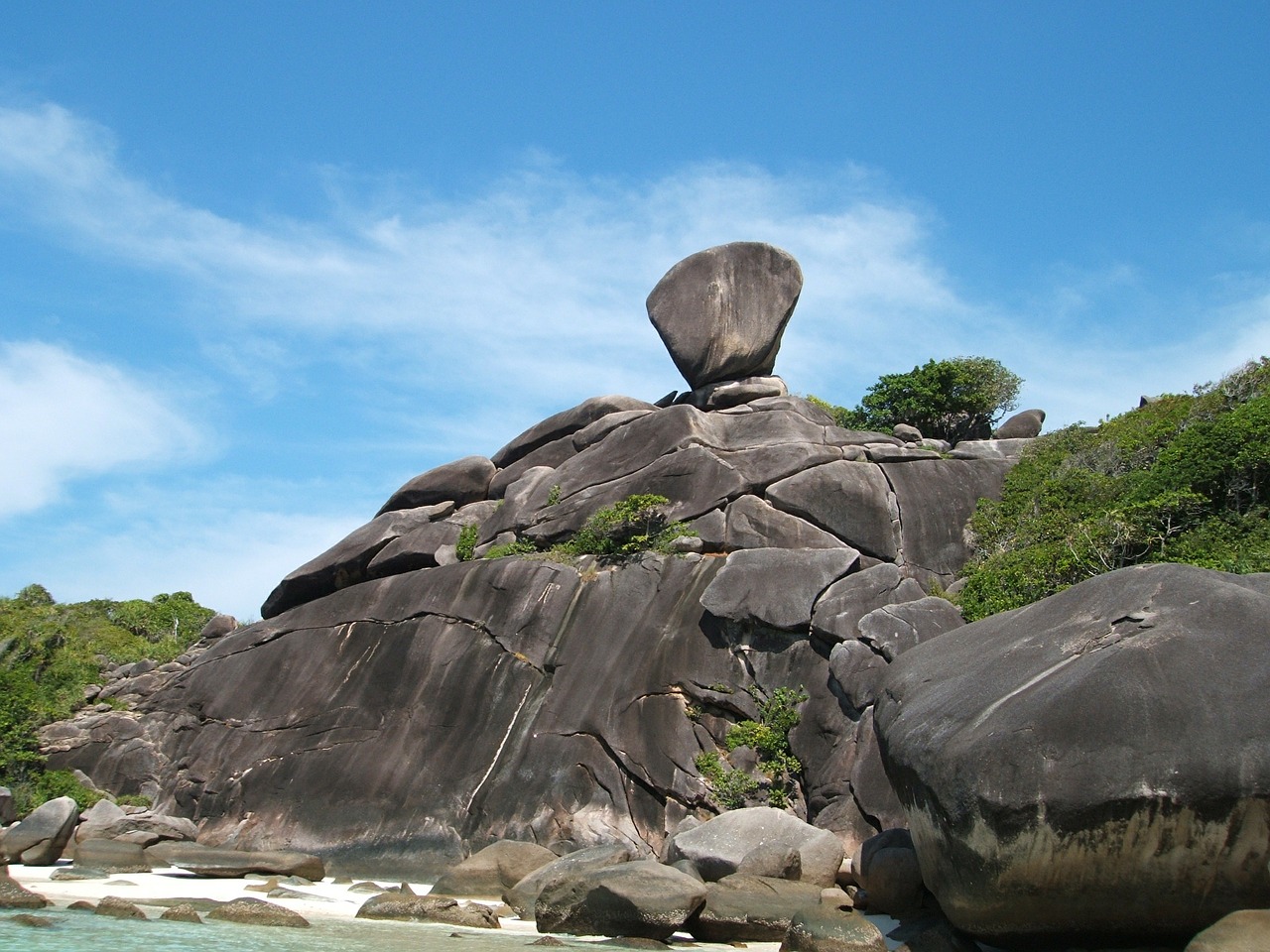 island thailand megalithic free photo
