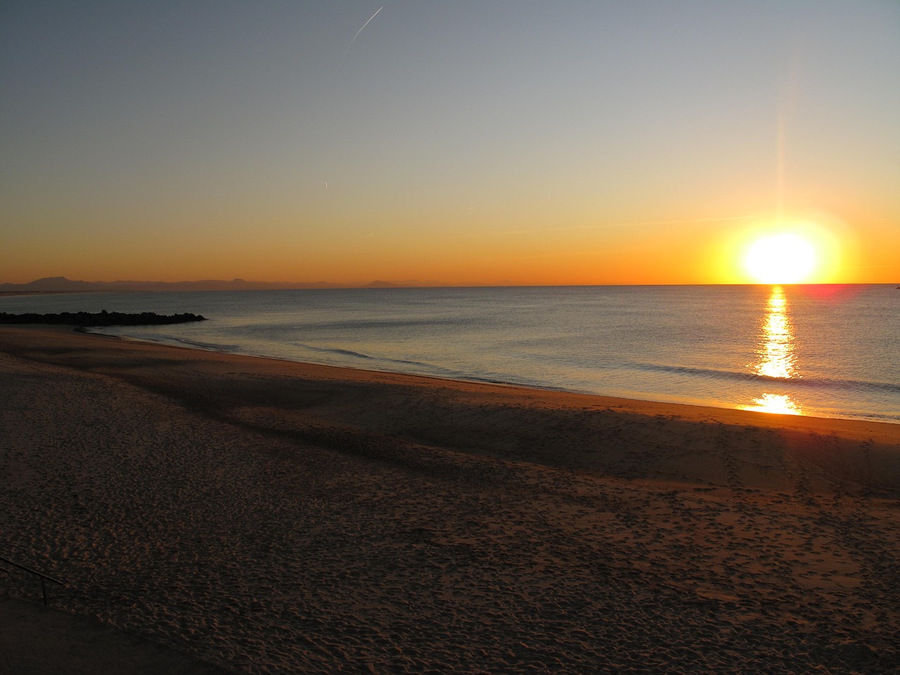 island sunset cape breton free photo