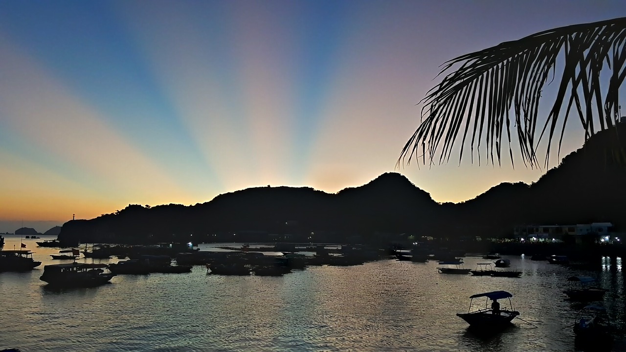 island of cat ba viet nam sea free photo