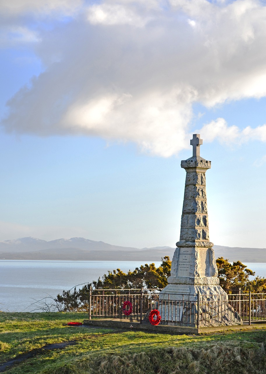islay cenotaph remembrance free photo