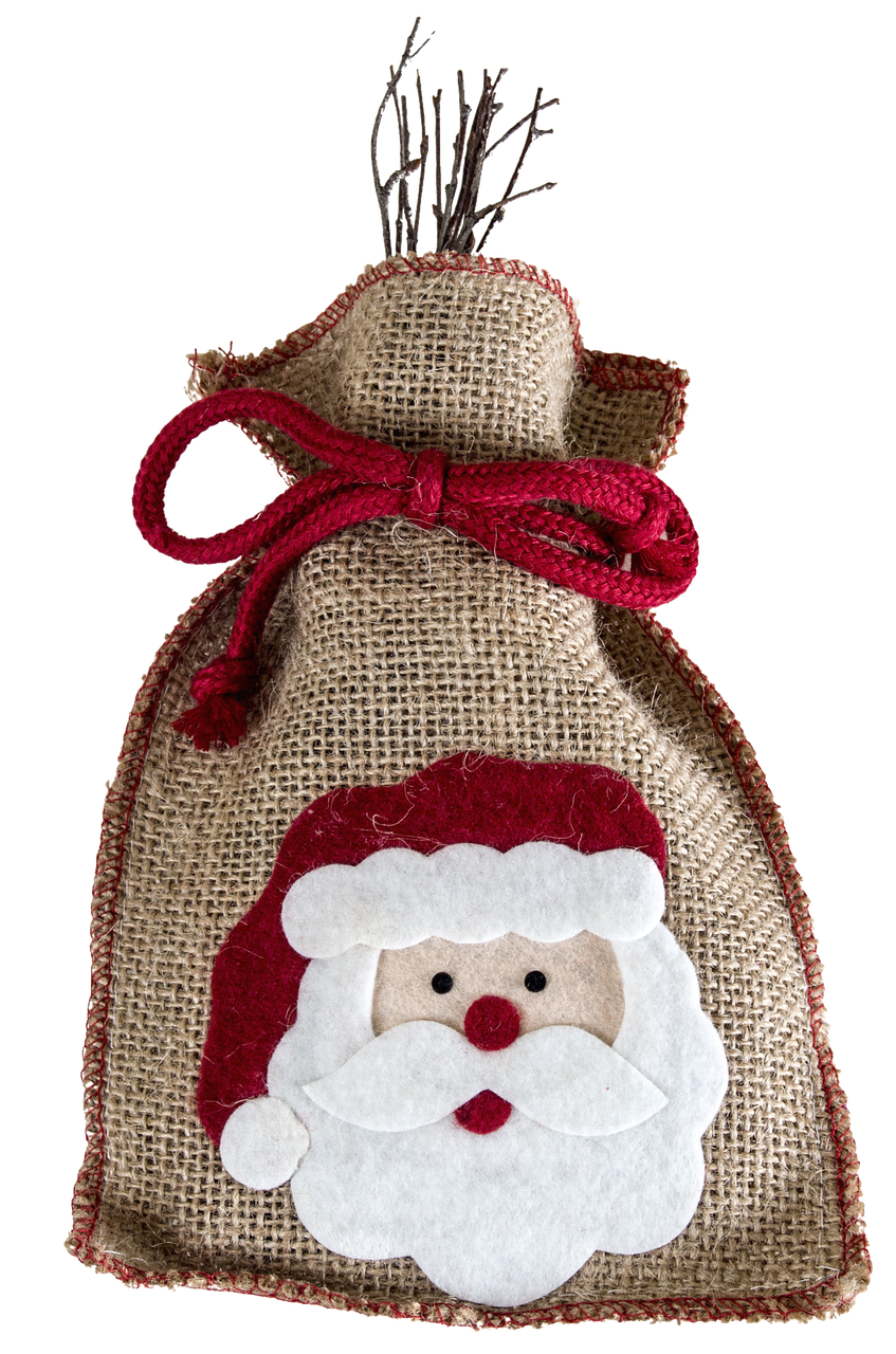 isolated christmas sack nicholas free photo