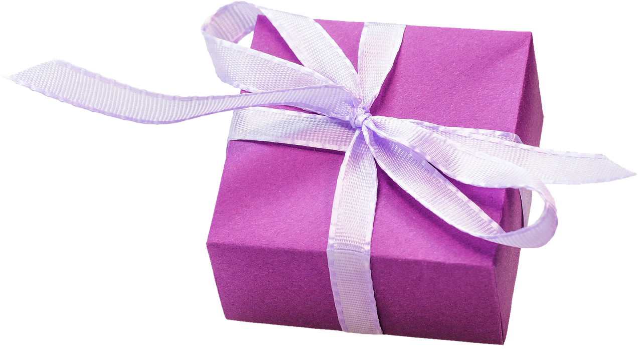 isolated gift pink free photo