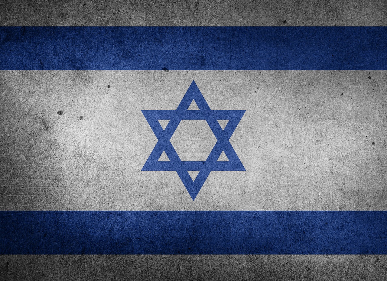 israel flag middle east free photo