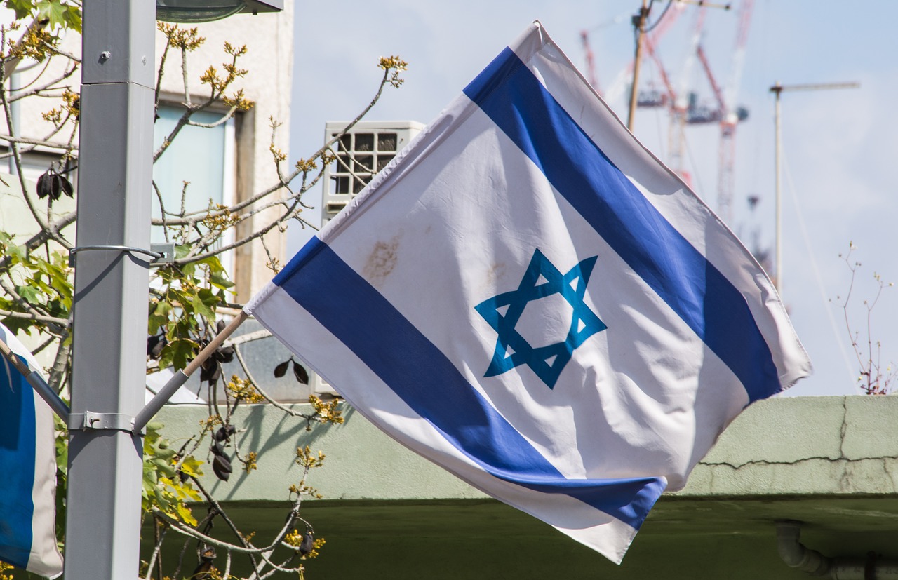 israel flag star of david free photo