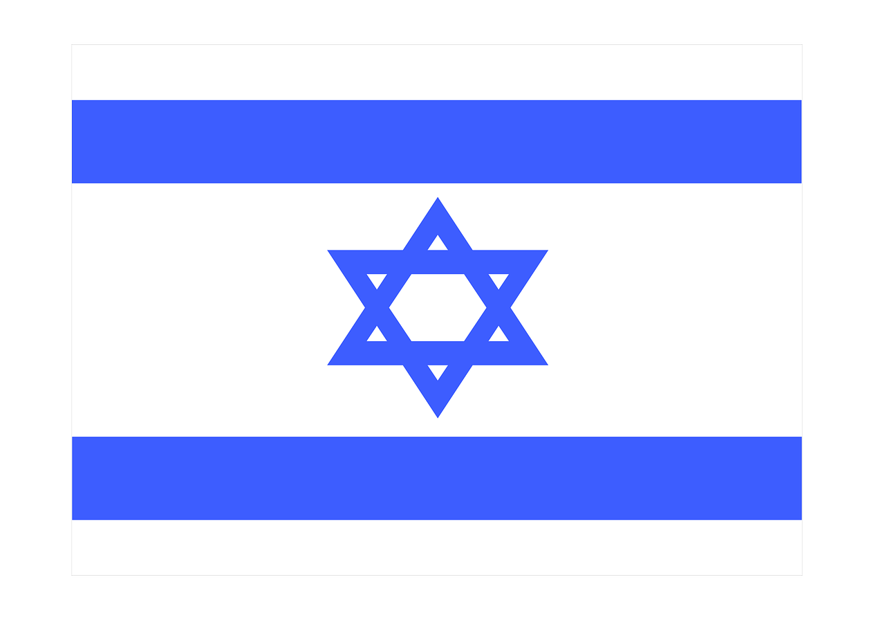 israel flag country free photo