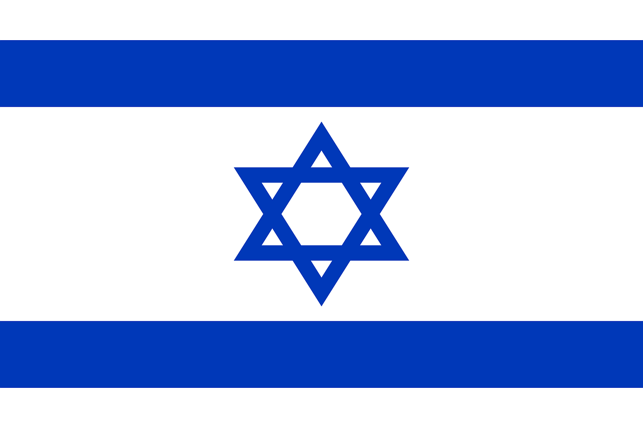 israel flag national flag free photo