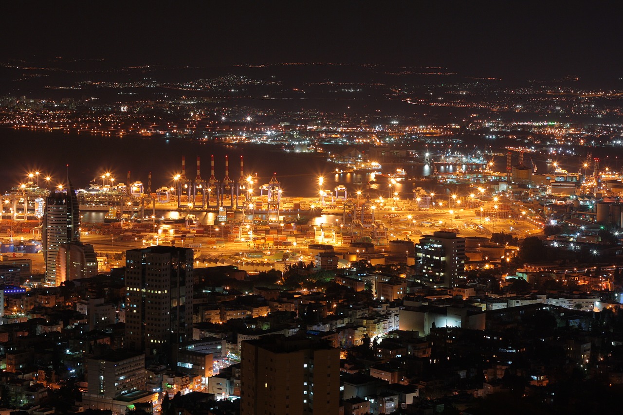 israel haifa terminal free photo