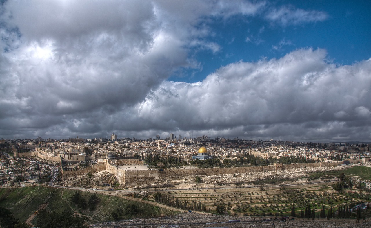 israel jerusalem holy city free photo