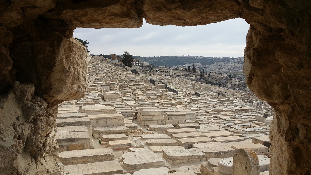 israel jerusalem the mount of olives free photo