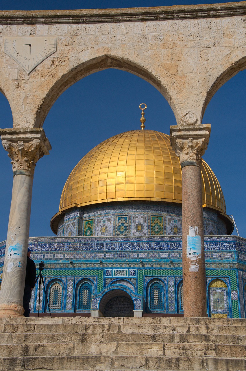 israel dome of the rock jerusalem free photo