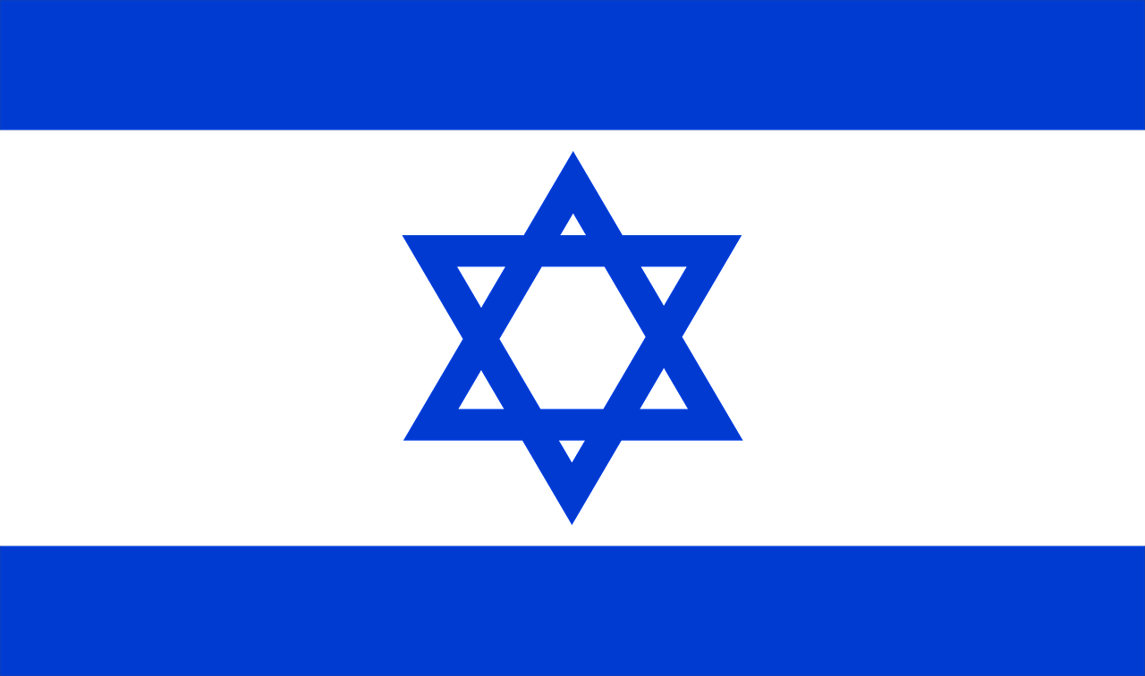 israel flag country free photo
