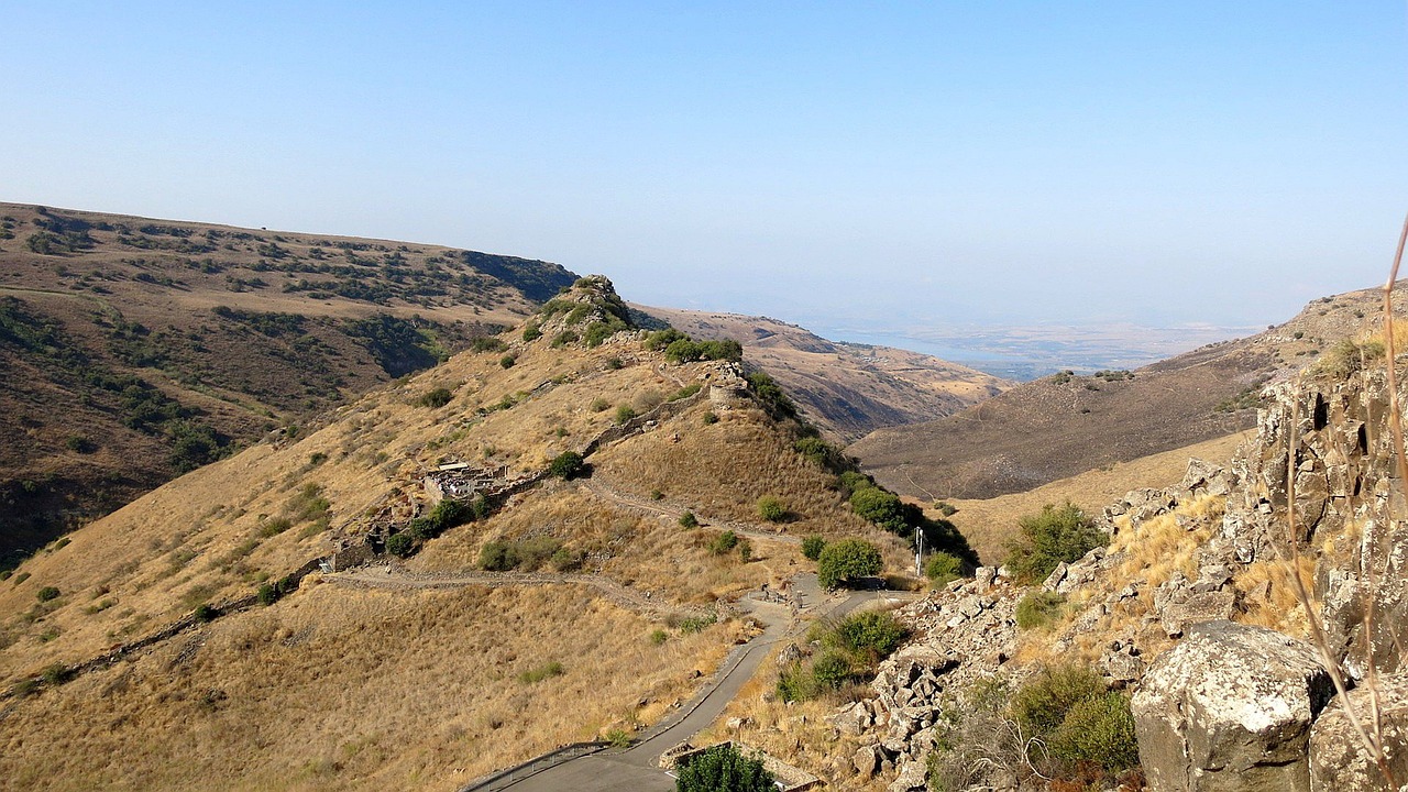 israel gamla mountain free photo