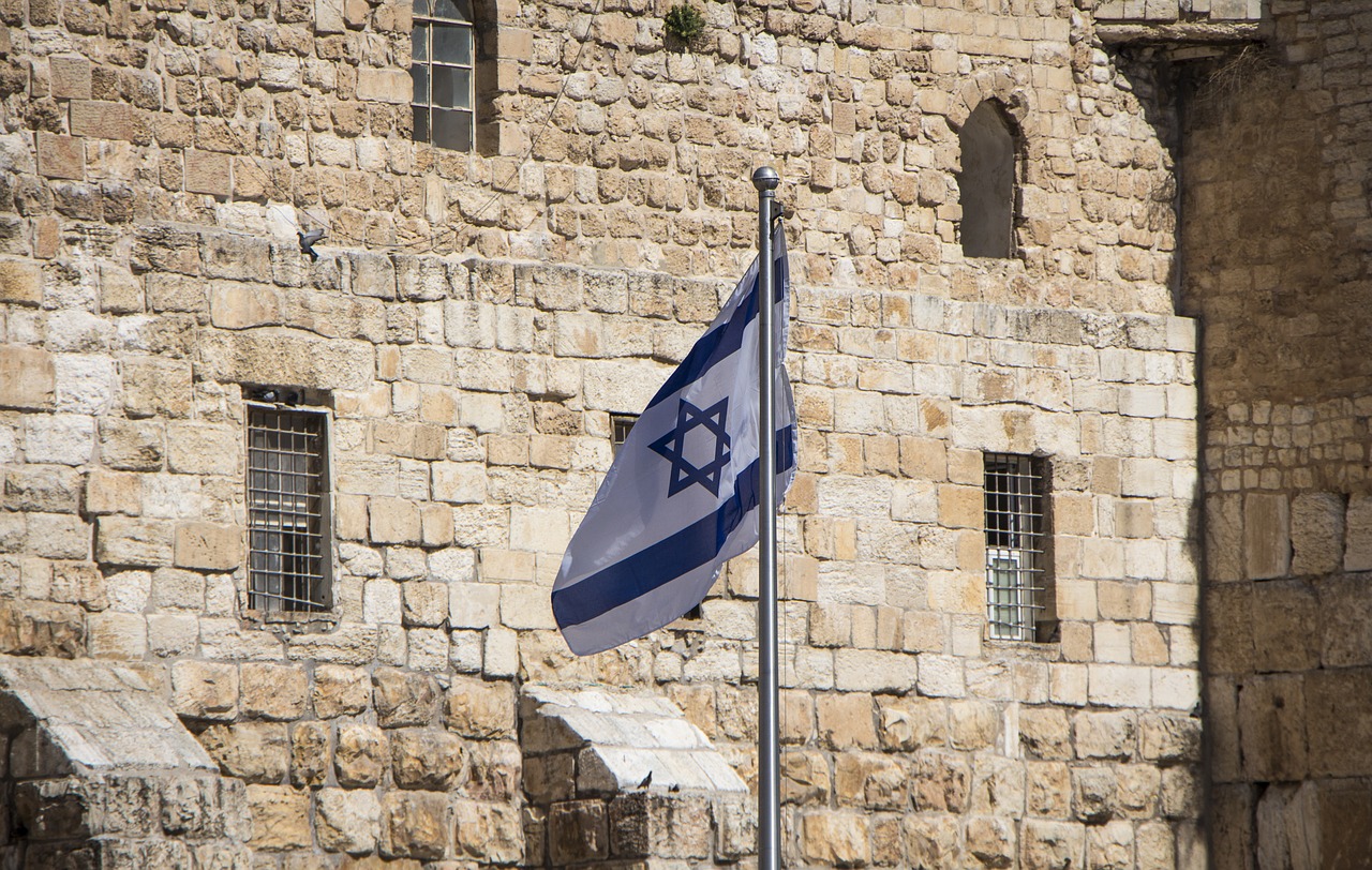 israel  flag  israeli flag free photo