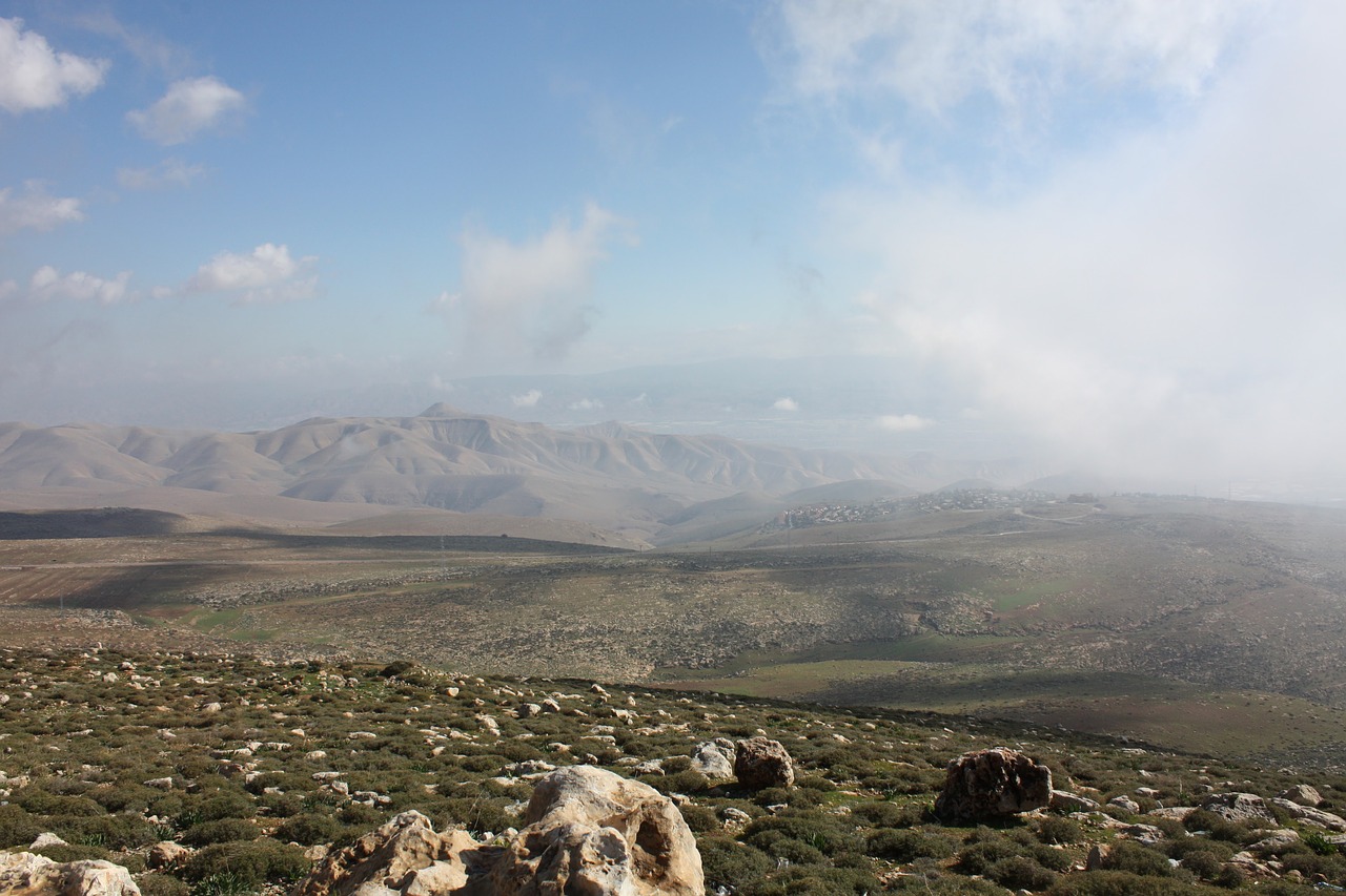 israel  samaria  mountains free photo